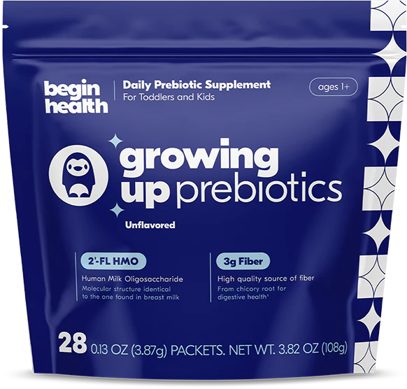 Begin Health Growing Up Prebiotics